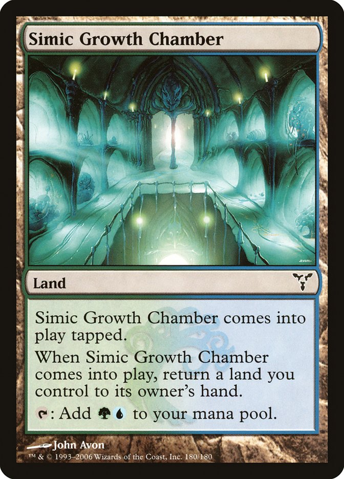 Simic Growth Chamber [Dissension] | Boutique FDB TCG