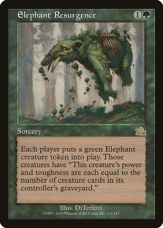 Elephant Resurgence [Prophecy] | Boutique FDB TCG