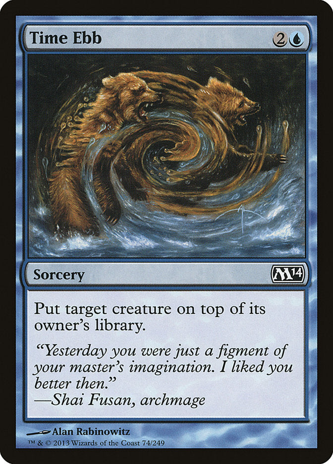 Time Ebb [Magic 2014] | Boutique FDB TCG