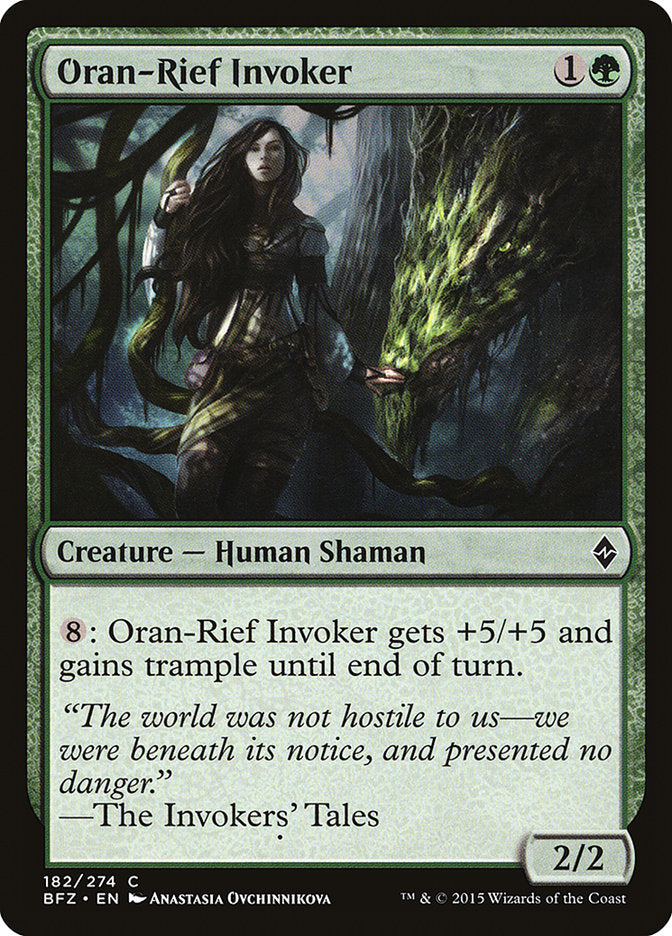 Oran-Rief Invoker [Battle for Zendikar] | Boutique FDB TCG