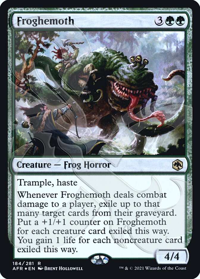 Froghemoth (Ampersand Promo) [Dungeons & Dragons: Adventures in the Forgotten Realms Promos] | Boutique FDB TCG