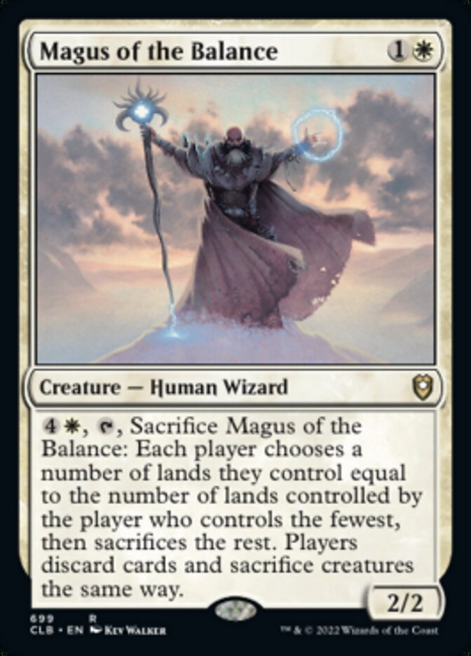 Magus of the Balance [Commander Legends: Battle for Baldur's Gate] | Boutique FDB TCG