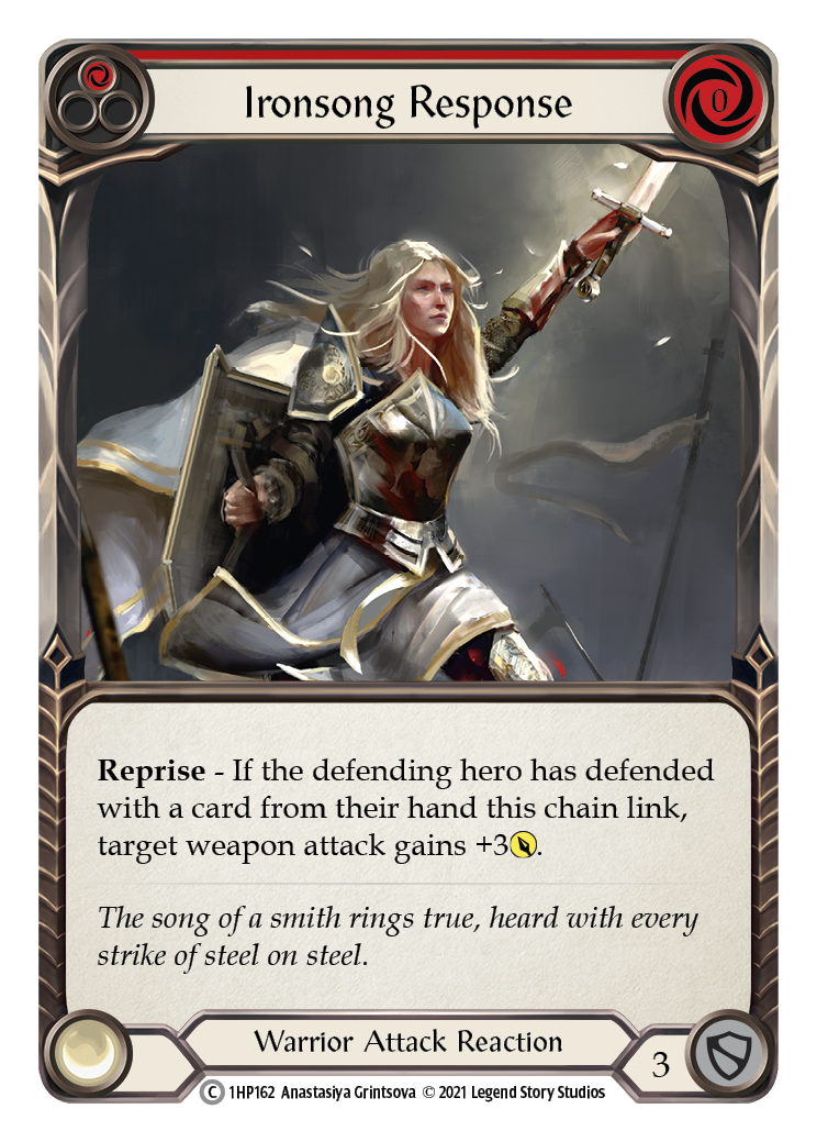 Ironsong Response (Red) [1HP162] (History Pack 1) | Boutique FDB TCG