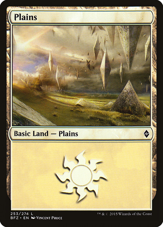 Plains (253a) [Battle for Zendikar] | Boutique FDB TCG