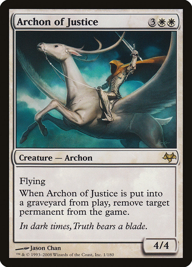 Archon of Justice [Eventide] | Boutique FDB TCG