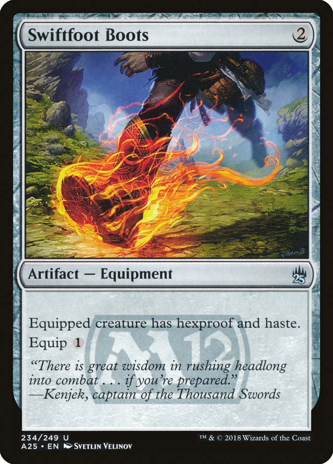 Swiftfoot Boots [Masters 25] | Boutique FDB TCG