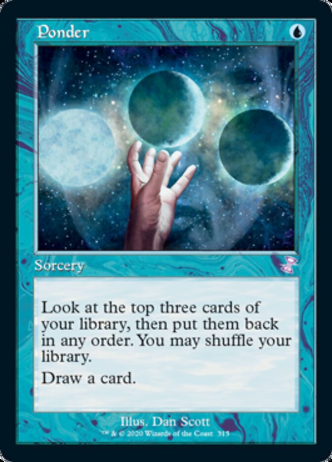 Ponder (Timeshifted) [Time Spiral Remastered] | Boutique FDB TCG