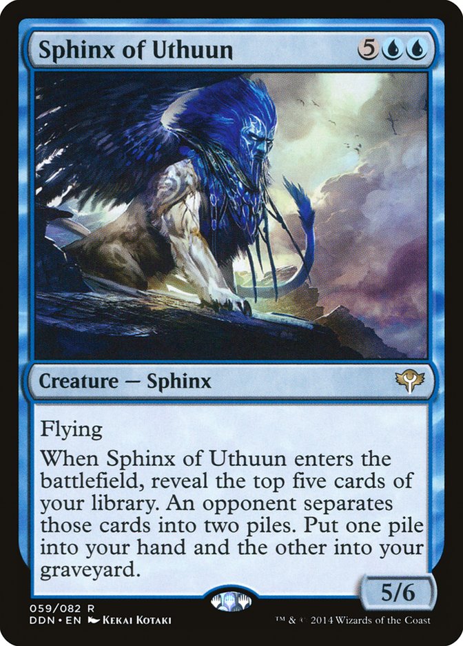 Sphinx of Uthuun [Duel Decks: Speed vs. Cunning] | Boutique FDB TCG