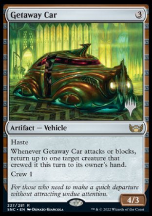 Getaway Car (Promo Pack) [Streets of New Capenna Promos] | Boutique FDB TCG