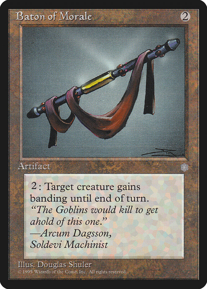 Baton of Morale [Ice Age] | Boutique FDB TCG