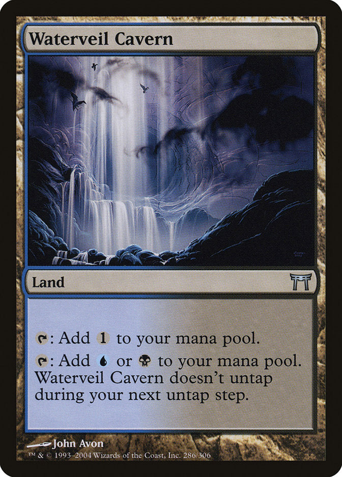 Waterveil Cavern [Champions of Kamigawa] | Boutique FDB TCG