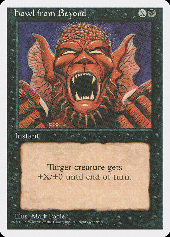 Howl from Beyond [Fourth Edition] | Boutique FDB TCG