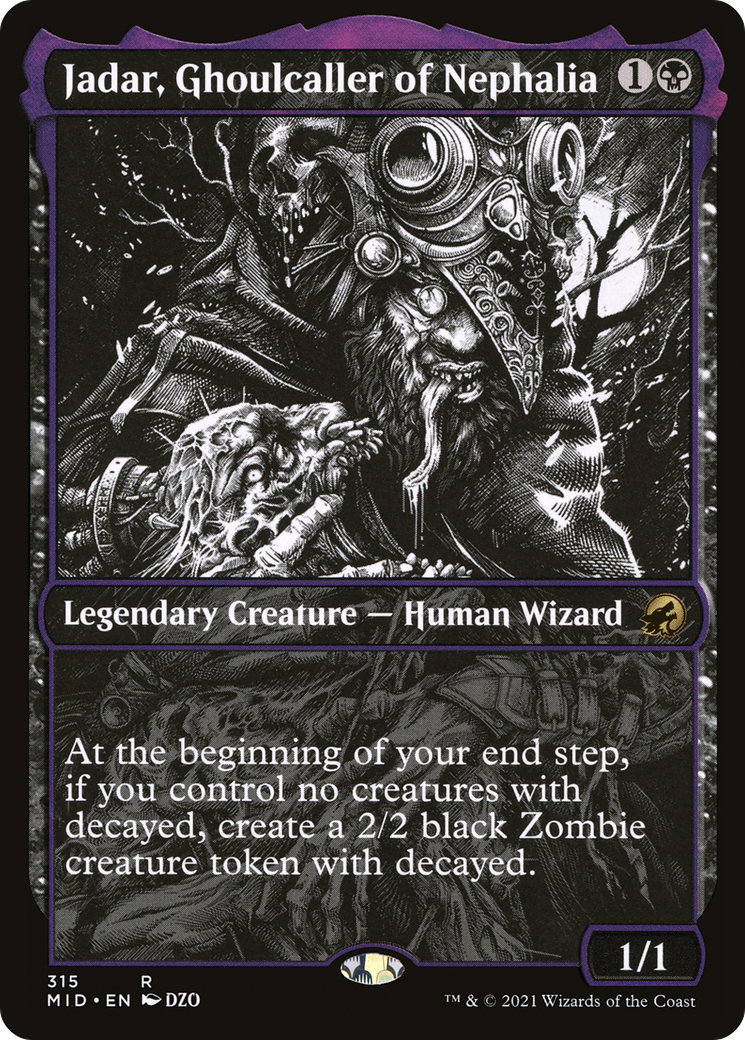 Jadar, Ghoulcaller of Nephalia (Showcase Eternal Night) [Innistrad: Midnight Hunt] | Boutique FDB TCG