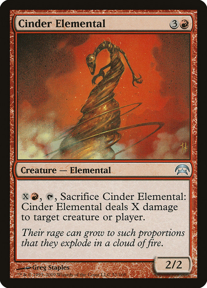 Cinder Elemental [Planechase] | Boutique FDB TCG