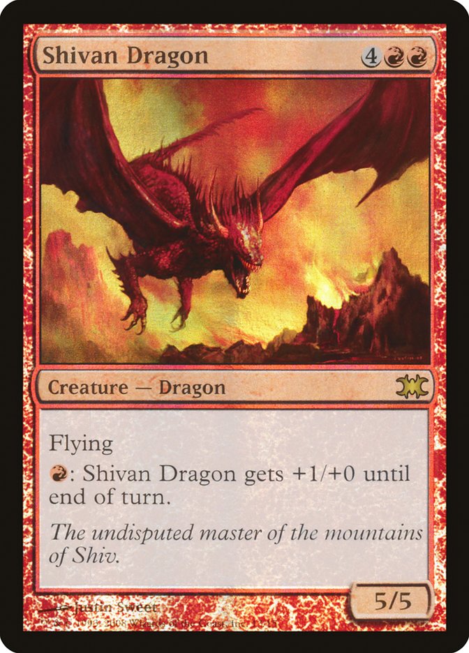 Shivan Dragon [From the Vault: Dragons] | Boutique FDB TCG