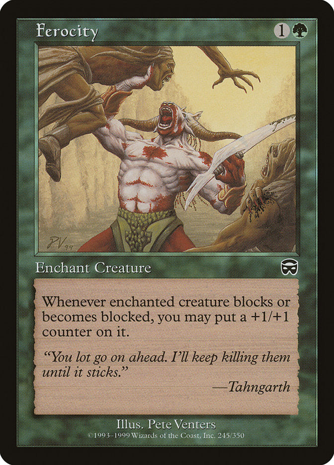 Ferocity [Mercadian Masques] | Boutique FDB TCG