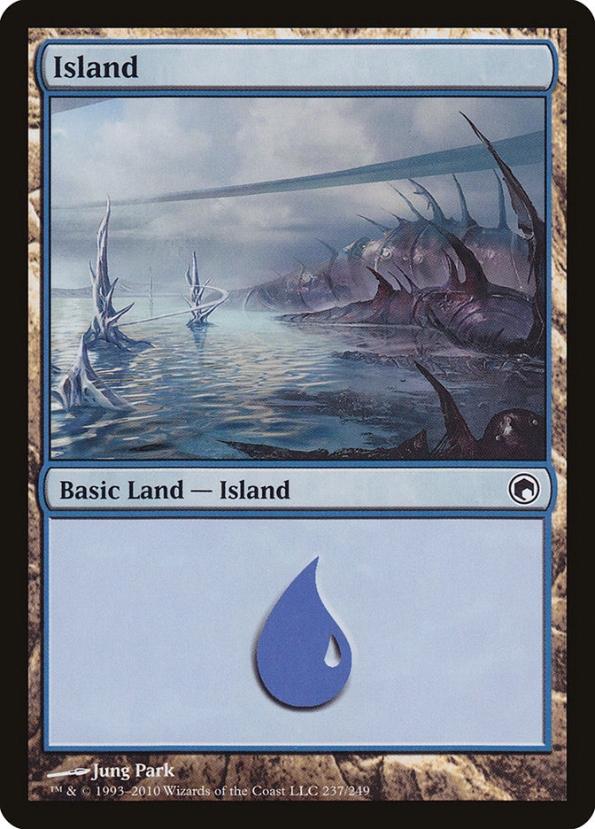 Island (237) [Scars of Mirrodin] | Boutique FDB TCG