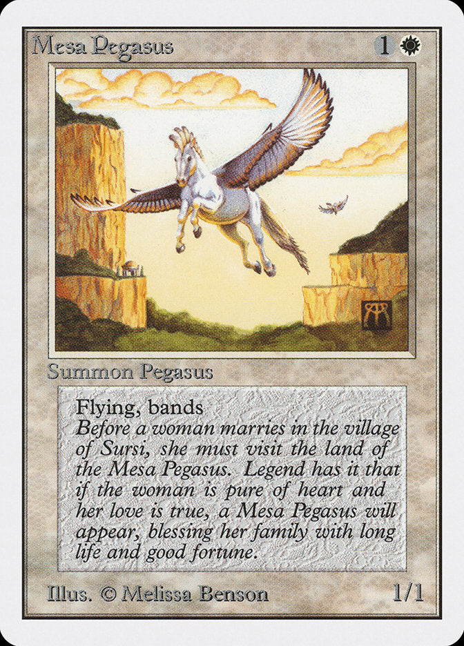 Mesa Pegasus [Unlimited Edition] | Boutique FDB TCG