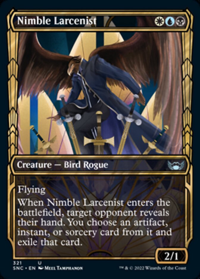 Nimble Larcenist (Showcase Golden Age) [Streets of New Capenna] | Boutique FDB TCG