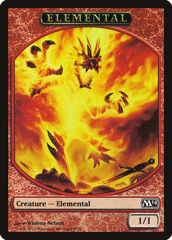 Elemental Token (8/13) [Magic 2014 Tokens] | Boutique FDB TCG