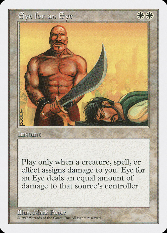 Eye for an Eye [Fifth Edition] | Boutique FDB TCG