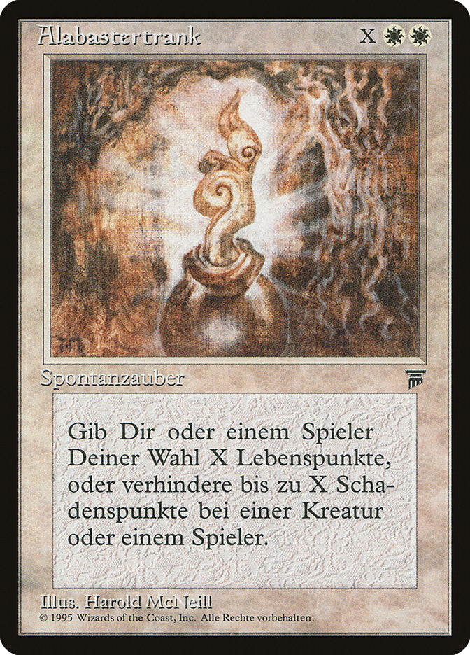 Alabaster Potion (German) - "Alabastertrank" [Renaissance] | Boutique FDB TCG