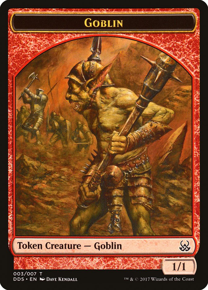 Goblin Token [Duel Decks: Mind vs. Might Tokens] | Boutique FDB TCG