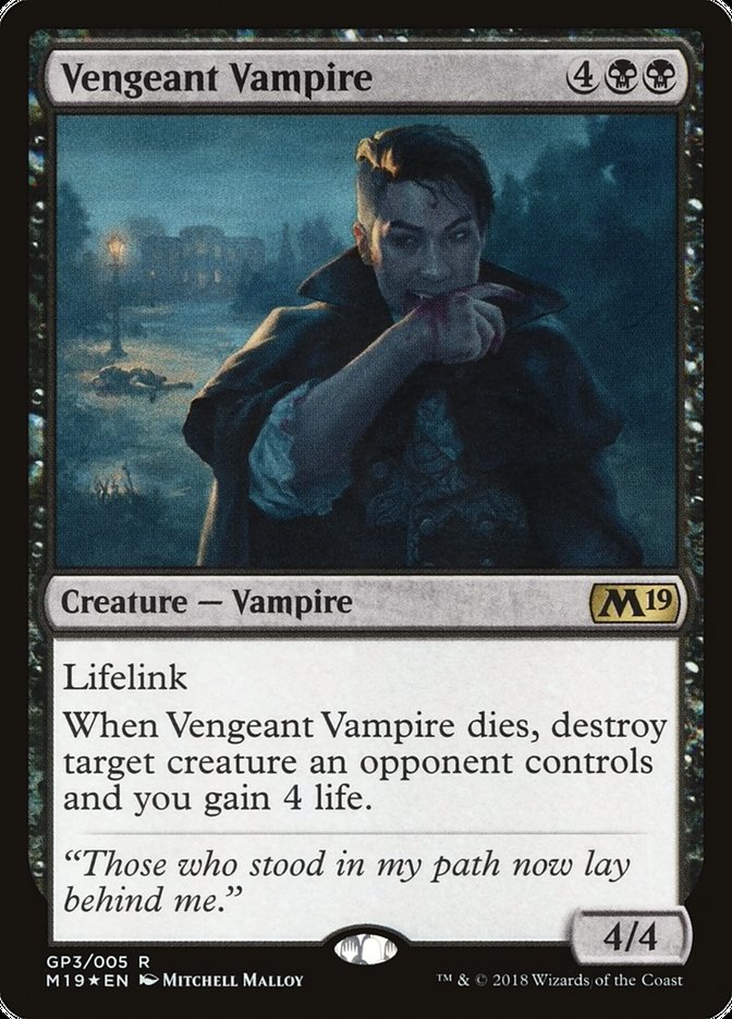 Vengeant Vampire [Magic 2019 Gift Pack] | Boutique FDB TCG