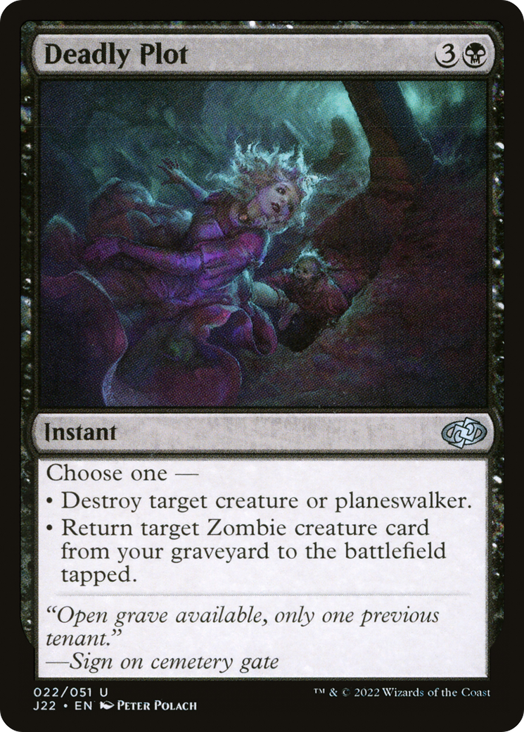 Deadly Plot [Jumpstart 2022] | Boutique FDB TCG