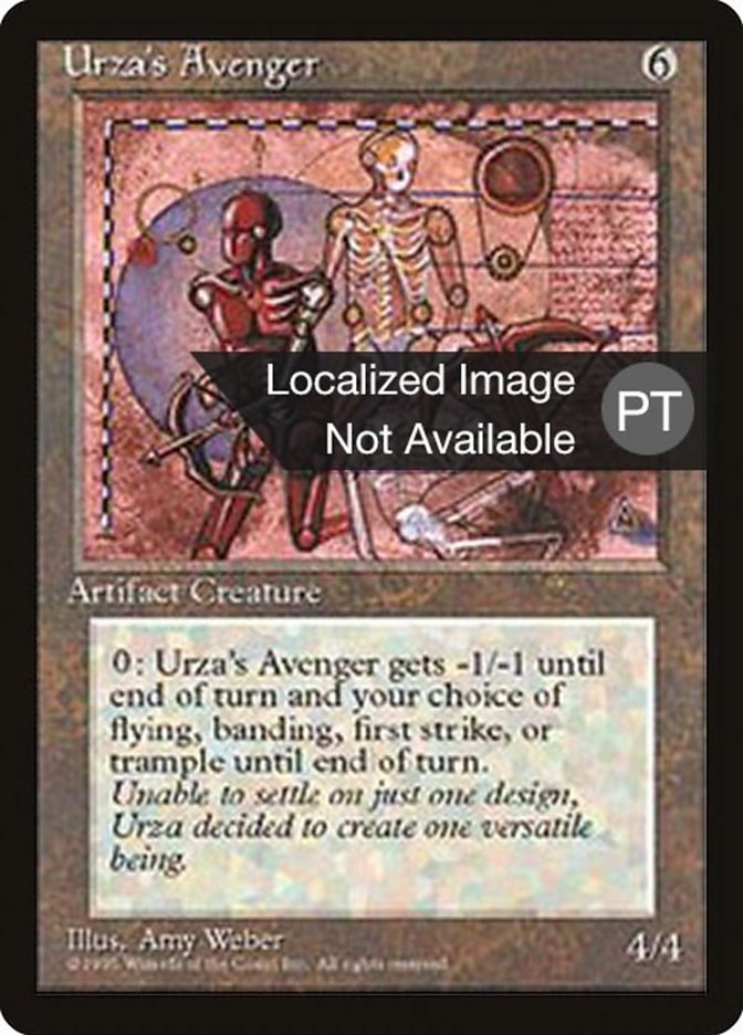 Urza's Avenger [Fourth Edition (Foreign Black Border)] | Boutique FDB TCG