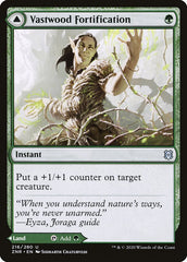 Vastwood Fortification // Vastwood Thicket [Zendikar Rising] | Boutique FDB TCG