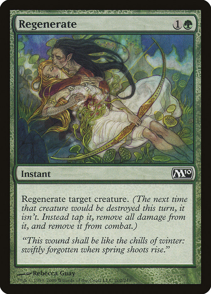 Regenerate [Magic 2010] | Boutique FDB TCG