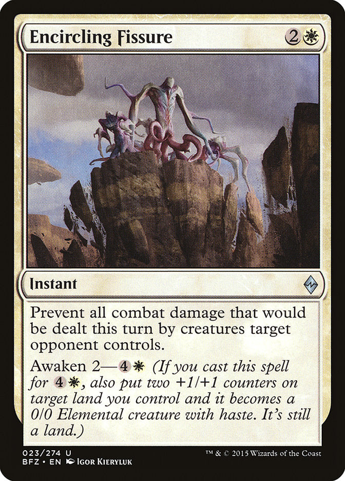 Encircling Fissure [Battle for Zendikar] | Boutique FDB TCG