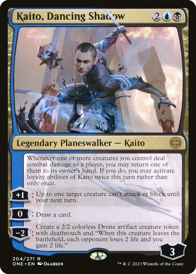 Kaito, Dancing Shadow [Phyrexia: All Will Be One] | Boutique FDB TCG