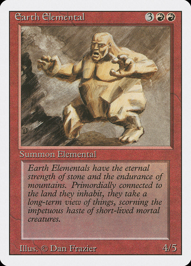 Earth Elemental [Revised Edition] | Boutique FDB TCG