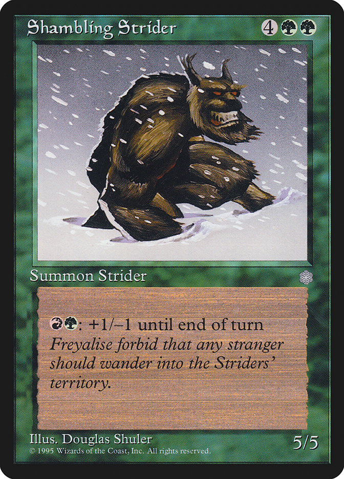 Shambling Strider [Ice Age] | Boutique FDB TCG