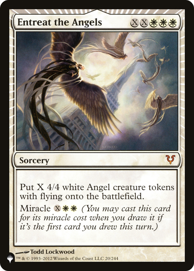 Entreat the Angels [Secret Lair: Angels] | Boutique FDB TCG