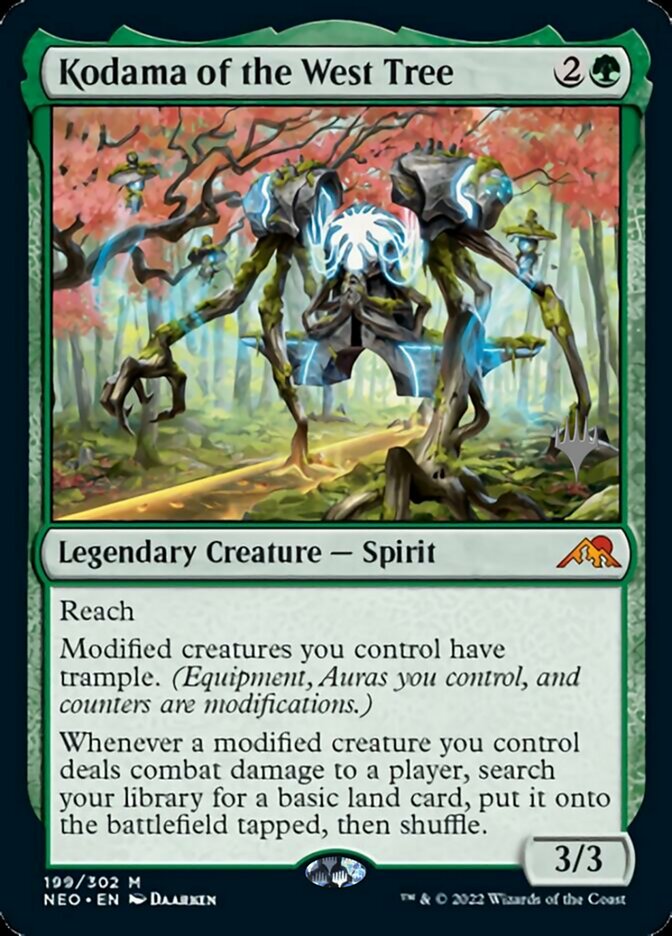 Kodama of the West Tree (Promo Pack) [Kamigawa: Neon Dynasty Promos] | Boutique FDB TCG