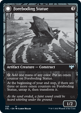 Foreboding Statue // Forsaken Thresher [Innistrad: Double Feature] | Boutique FDB TCG