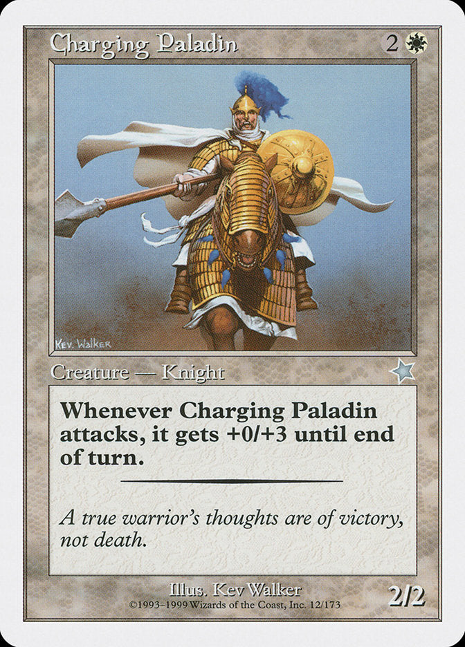 Charging Paladin [Starter 1999] | Boutique FDB TCG
