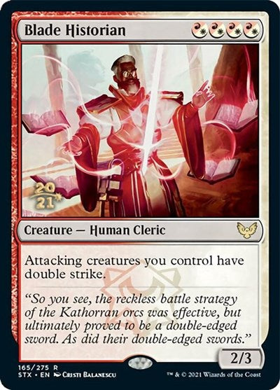 Blade Historian [Strixhaven: School of Mages Prerelease Promos] | Boutique FDB TCG