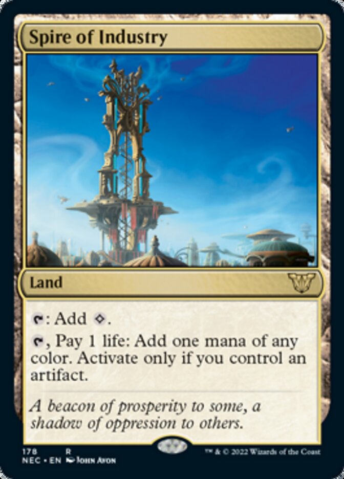 Spire of Industry [Kamigawa: Neon Dynasty Commander] | Boutique FDB TCG