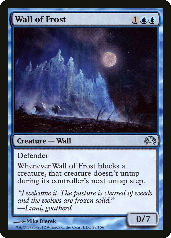 Wall of Frost [Planechase 2012] | Boutique FDB TCG