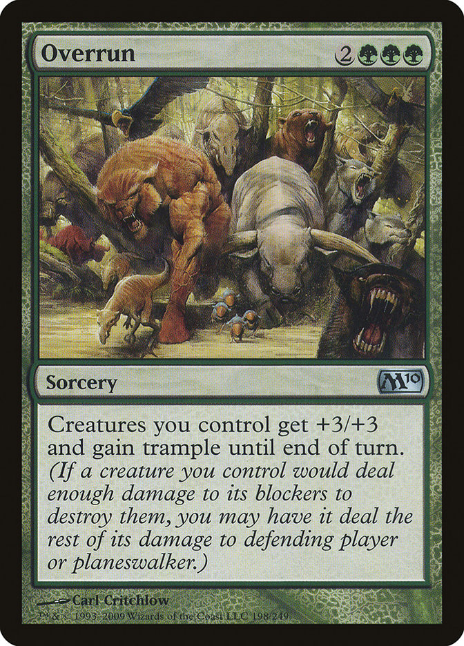 Overrun [Magic 2010] | Boutique FDB TCG