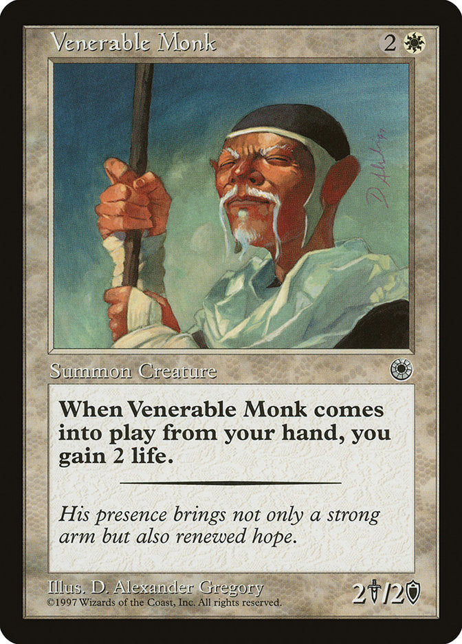 Venerable Monk [Portal] | Boutique FDB TCG