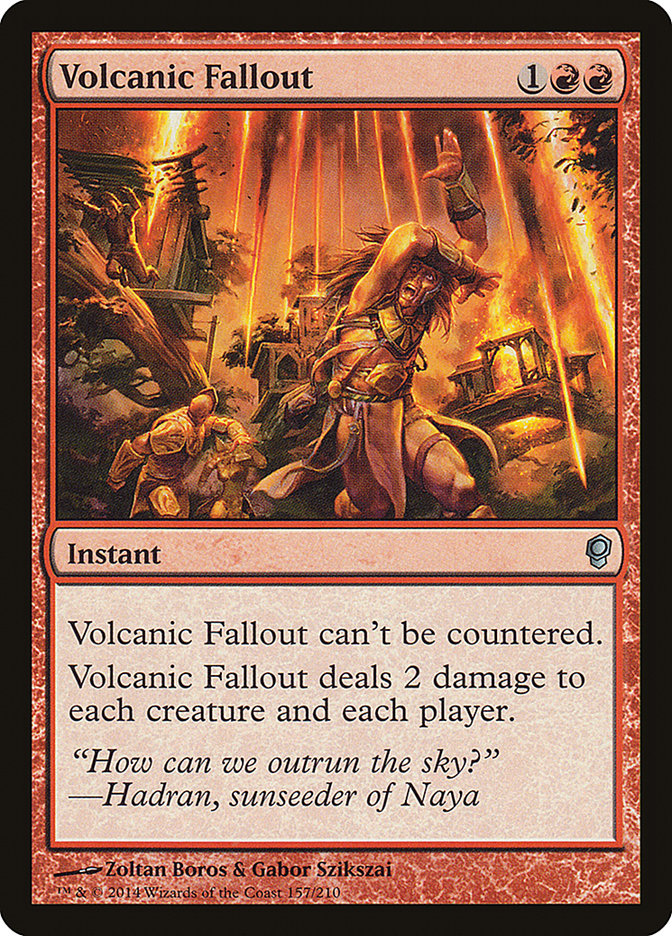 Volcanic Fallout [Conspiracy] | Boutique FDB TCG