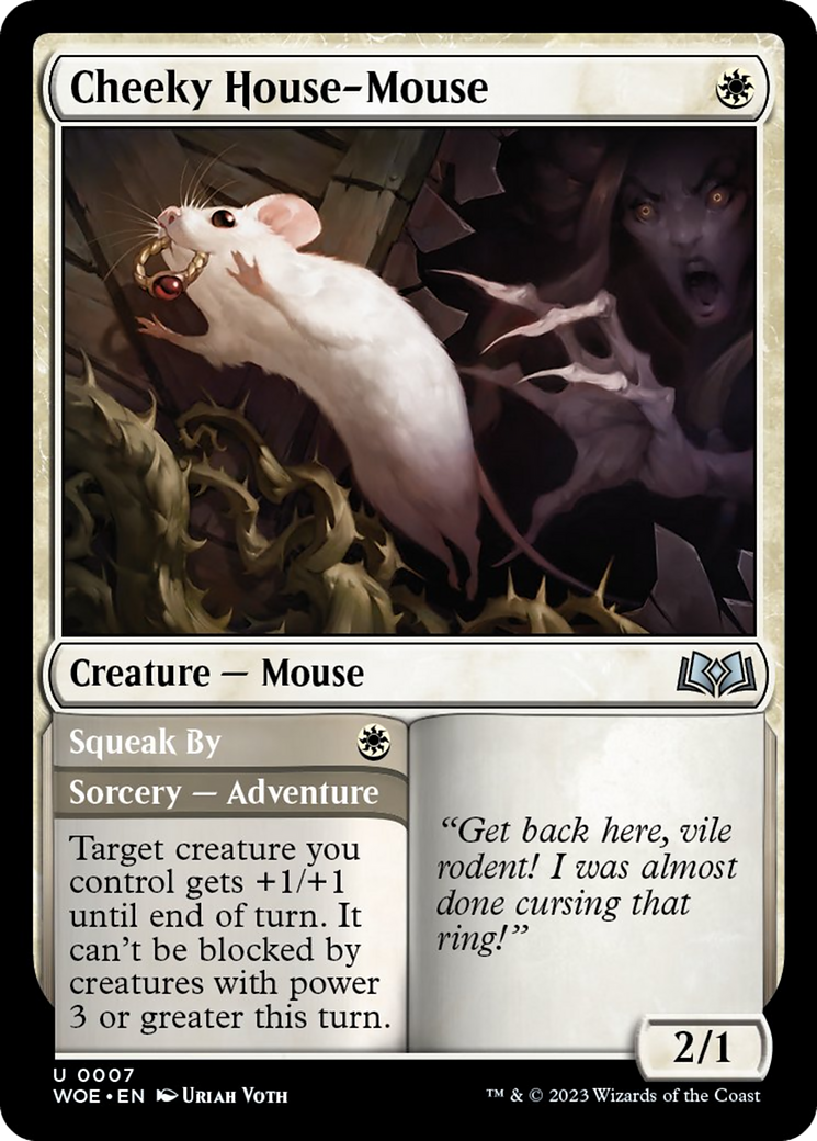 Cheeky House-Mouse [Wilds of Eldraine] | Boutique FDB TCG