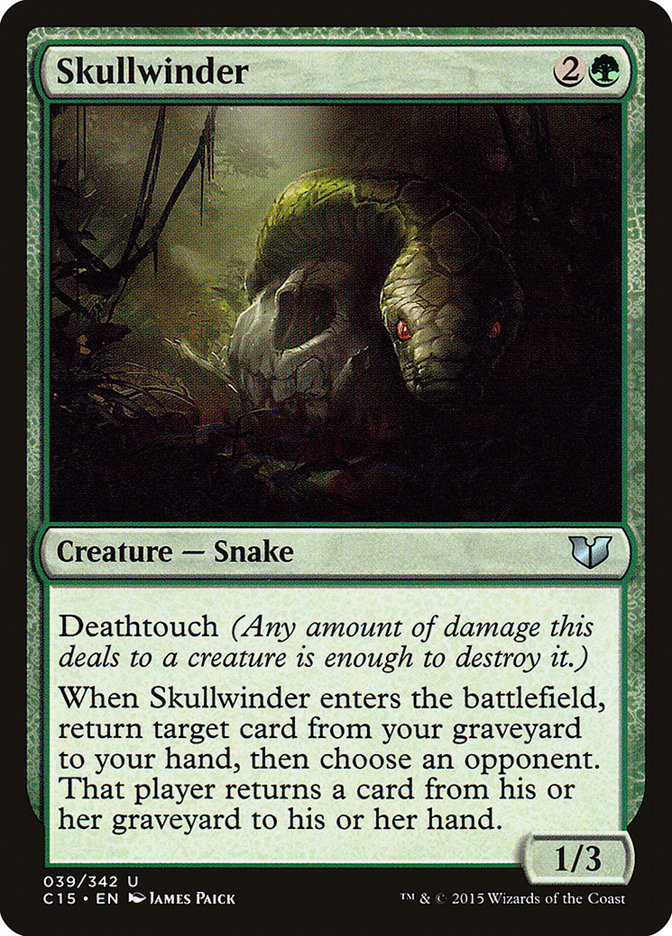 Skullwinder [Commander 2015] | Boutique FDB TCG