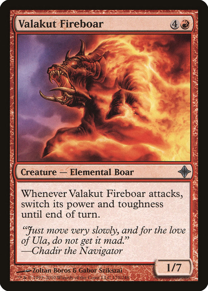 Valakut Fireboar [Rise of the Eldrazi] | Boutique FDB TCG