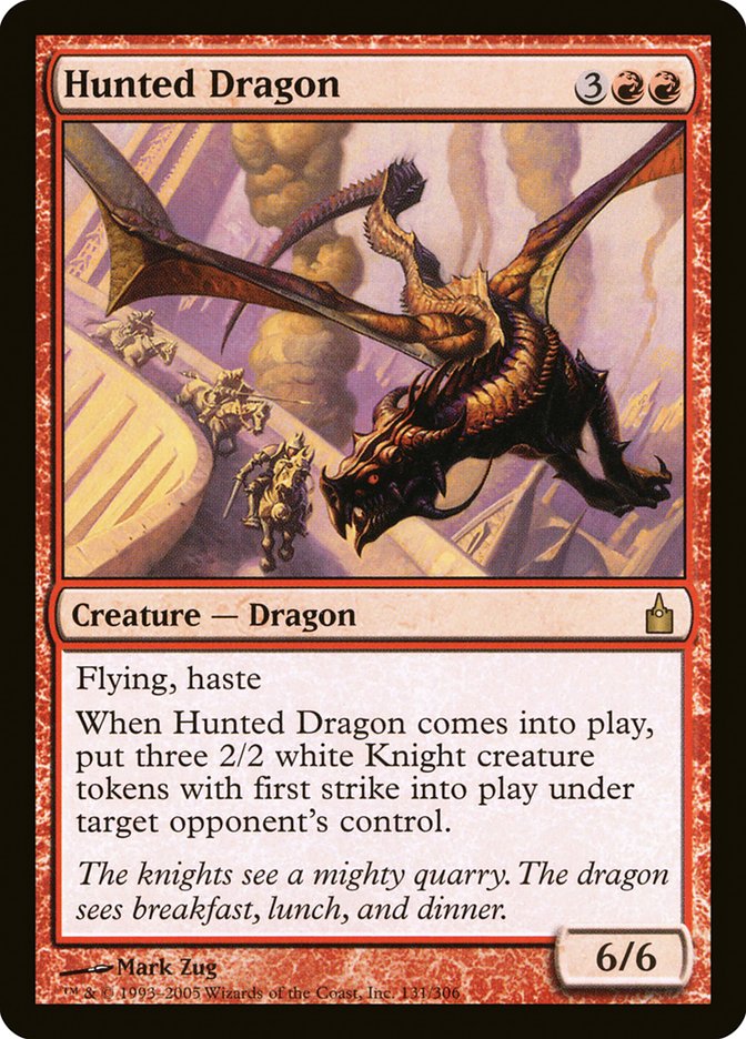 Hunted Dragon [Ravnica: City of Guilds] | Boutique FDB TCG